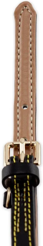 Brute Strength - Luxe leren halsband hond - Zwart - S - (26 - 33 cm) x 1,5cm thumbnail 2