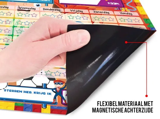 Brute Strength - Magnetisch Beloningssysteem (53) - A3 - Beloningskalender - Planborden - Weekplanner kind - Zindelijkheidstraining thumbnail 5