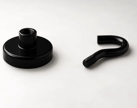 Brute Strength - Super sterke magnetische ophanghaakjes - Zwart - 32 mm - 10 stuks - Ophanghaken - Magneet haakjes thumbnail 5