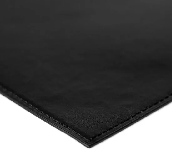 Brute Strength - Luxe Bureau Onderlegger Kunstleer - Zwart - Bureau Organizer - 80x40 cm - Thuiswerken - Bureaumat thumbnail 4