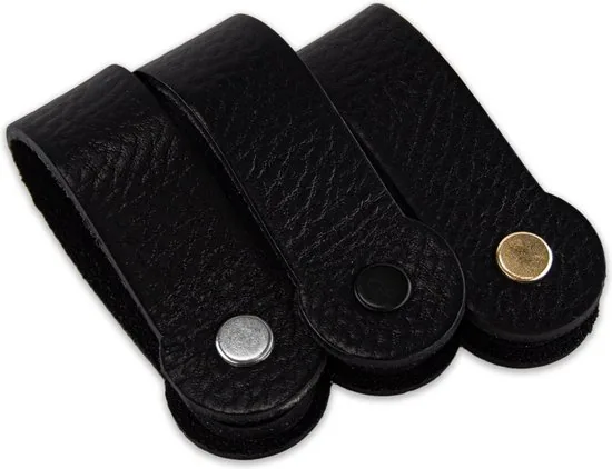 Brute Strength - Leren magneet theedoekhaak - Zwart - 2 stuks thumbnail 10