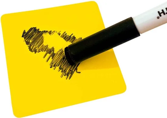 Whiteboard Scrum Magneten met stift - 25 stuks - Mix - 5 kleuren - 7,5 x 7,5cm - Post it notes voor Magneetbord en Koelkast thumbnail 8