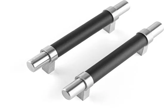 Brute Strength - Leren handgrepen - 96 mm hartafstand - 8 stuks - Afbeelding 1