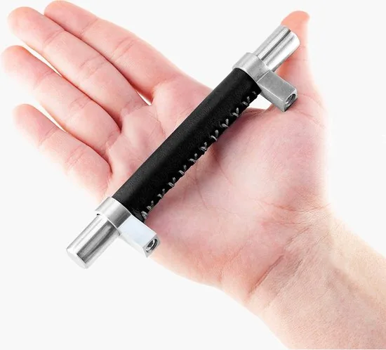 Brute Strength - Leren handgrepen - 96 mm hartafstand - 8 stuks thumbnail 7