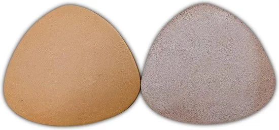 Brute Strength - Onderzetters voor glazen - Leer - Naturel - Semi Rond - 14 stuks - Leren onderzetters thumbnail 2