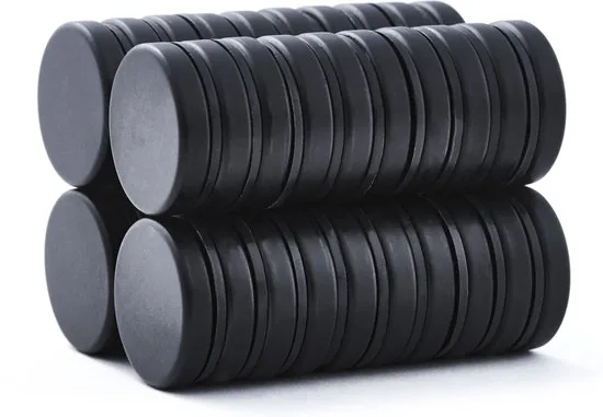 Brute Strength - Super sterke magneten - Rond - 25 x 5 mm - 40 Stuks - Zwarte magneten - Neodymium magneet sterk - Afbeelding 1