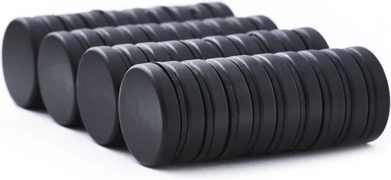 Brute Strength - Super sterke magneten - Rond - 25 x 5 mm - 40 Stuks - Zwarte magneten - Neodymium magneet sterk thumbnail 2