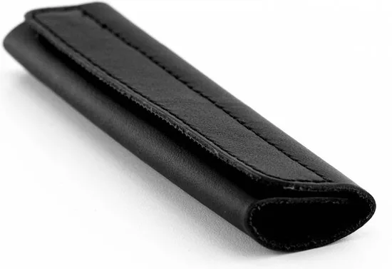 Brute Strength - Leren Handvat Beschermer - 4 stuks - Zwart - Leer - Bagage organizer - Reis tas accessoire - Afbeelding 1