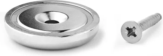 Brute Strength - Super sterk magnetisch ophangsysteem voor gereedschap, sleutels en messen - 40 mm - 2 stuks - Messenstrip - Magneetstrip thumbnail 4