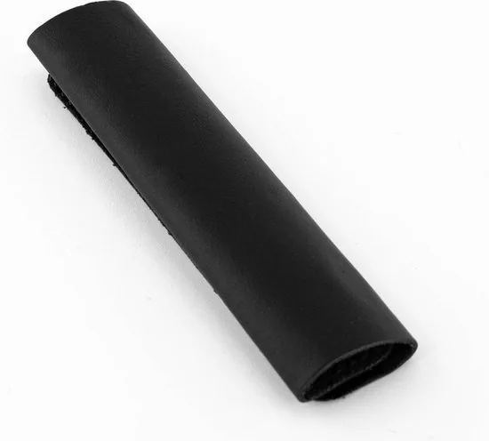 Brute Strength - Leren Handvat Beschermer - 2 stuks - Zwart - Leer - Bagage organizer - Reis tas accessoire thumbnail 4