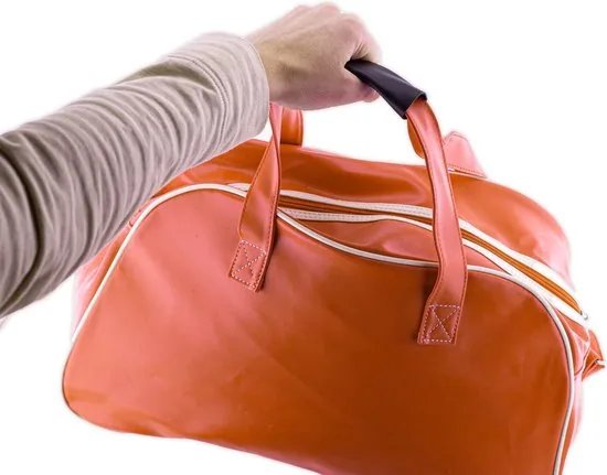 Brute Strength - Leren Handvat Beschermer - 2 stuks - Zwart - Leer - Bagage organizer - Reis tas accessoire thumbnail 5