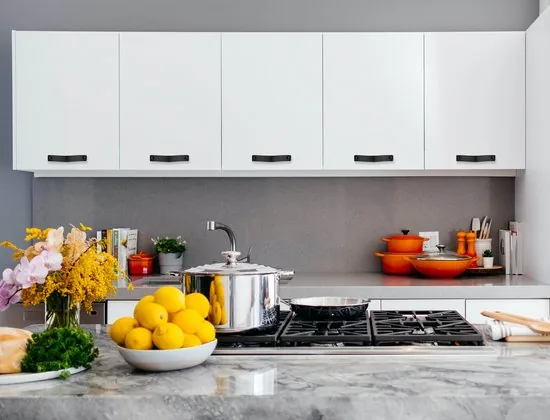 Leren handgrepen - Zwart - 2 stuks - 16,5 x 2,5 cm - - Handgreep zwart - Handgrepen leer - Leren meubelgreep thumbnail 9