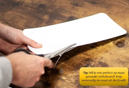 Brute Strength - Whiteboard voor Koelkast - Wit - A3 formaat - Magnetisch - Weekplanner - Memobord thumbnail 4