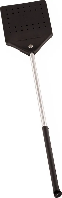 Brute Strength - Leren vliegenmepper - Zwart - 1 stuk - Vliegenvanger - Vliegenmeppers - Leer thumbnail 4