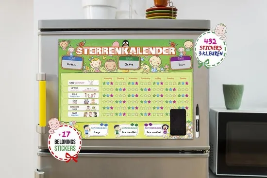 Brute Strength - Magnetisch Beloningssysteem (46) - A3 - Beloningskalender - Planborden - Weekplanner kind - Zindelijkheidstraining thumbnail 2