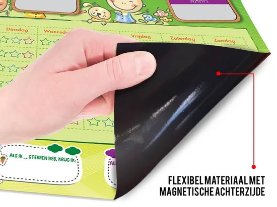 Brute Strength - Magnetisch Beloningssysteem (46) - A3 - Beloningskalender - Planborden - Weekplanner kind - Zindelijkheidstraining thumbnail 7