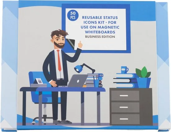 Brute Strength - Magnetische pictogrammen - pictogrammen voor weekplanner planbord (6) - 50 stuks thumbnail 5