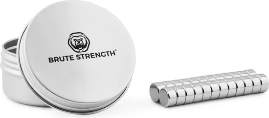 Brute Strength - Super sterke magneten - Rond - 10 x 5 mm - 20 Stuks - Afbeelding 1