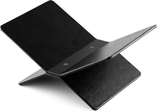 Brute strength - PU Lederen Boekensteun Zwart - Boekenstandaard - Boekensteun kunstleer zwart - Leesstandaard - Bookstand - Book holder thumbnail 3