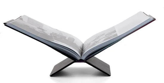 Brute strength - PU Lederen Boekensteun Zwart - Boekenstandaard - Boekensteun kunstleer zwart - Leesstandaard - Bookstand - Book holder thumbnail 5