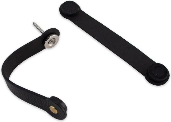 Brute Strength - Leren magneet theedoekhaak - Zwart - 6 stuks thumbnail 7