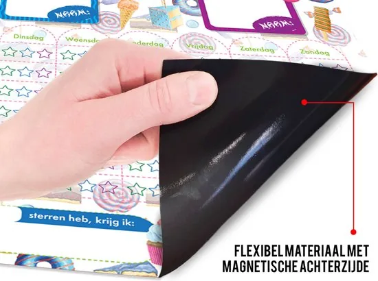 Brute Strength - Magnetisch Beloningssysteem (41) - A3 - Beloningskalender - Planborden - Weekplanner kind - Zindelijkheidstraining thumbnail 7