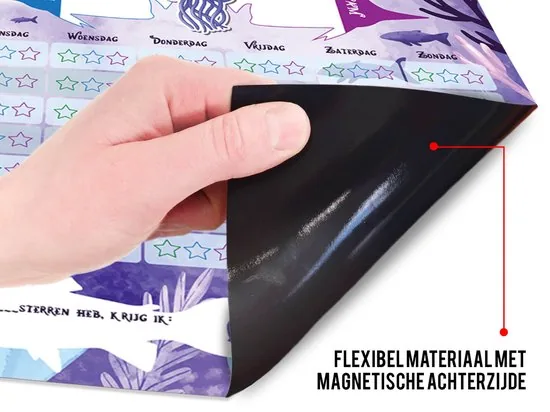 Brute Strength - Magnetisch Beloningssysteem (49) - A3 - Beloningskalender - Planborden - Weekplanner kind - Zindelijkheidstraining thumbnail 5