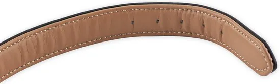 Brute Strength - Luxe leren halsband hond - Donker groen - XXL - (66 - 73) x 3,5 cm thumbnail 3