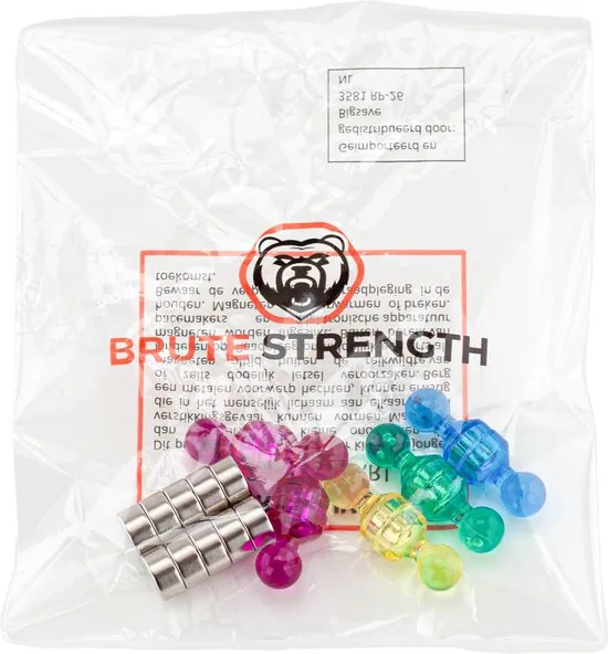 Brute Strength - Magnetisch Whiteboard Folie Zelfklevend (120x225 cm)  met wisser - Weekplanner magneten en marker thumbnail 6