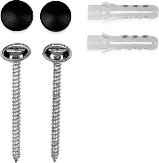 Brute Strength - RVS Kapstok 7 - haaks - 54 cm - Mat Zwart - Wandkapstok - Hangende Design Muurkapstok thumbnail 3