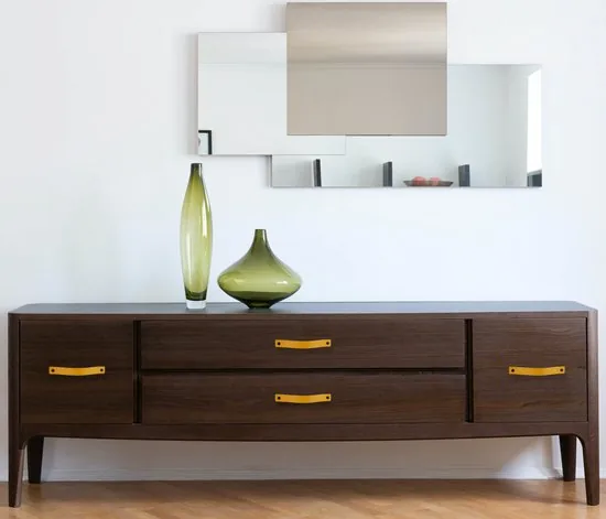 Leren handgrepen - Okergeel - 4 stuks - 20,0 x 2,5 cm - incl. 3 kleuren schroeven - Gele handgrepen leer - Leren meubelgreep thumbnail 8