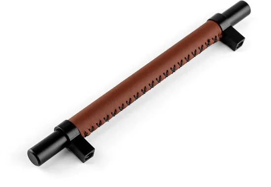 Brute Strength - Leren handgrepen - 160 mm hartafstand - 8 stuks thumbnail 4