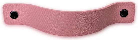 Leren handgrepen - Zacht Roze - 12 stuks - 16,5 x 2,5 cm - incl. 3 kleuren schroeven - Handgrepen leer - Leren handvaten kast thumbnail 5