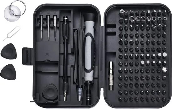 Brute Strength - Precisie schroevendraaier set - 130-delig - Universeel - Magnetisch - Gereedschapset - Schroevendraaiers - Afbeelding 1