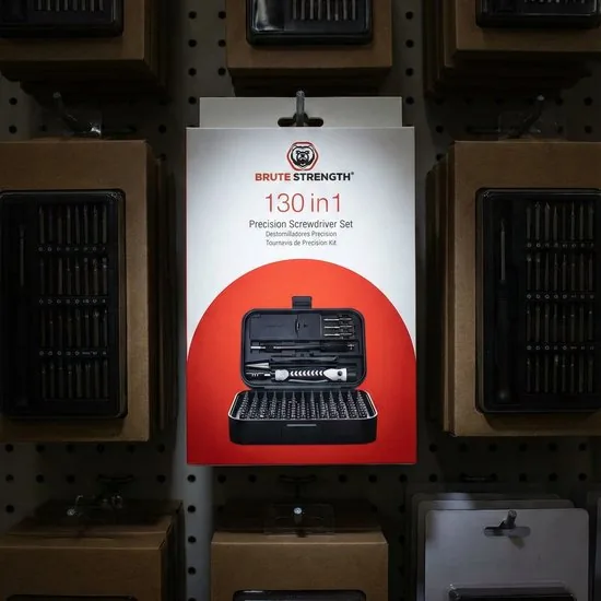 Brute Strength - Precisie schroevendraaier set - 130-delig - Universeel - Magnetisch - Gereedschapset - Schroevendraaiers thumbnail 7