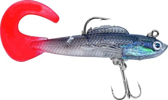 Brute Strength - Kunst Aas Set - 10 stuks - Roofvissen Pluggen Met Haak Set Voor Snoek/Baars Roofvis 1 kunstaas - Shads thumbnail 4