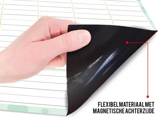 Brute Strength - Magnetisch Weekplanner whiteboard (20) - 53 x 34 cm - Planbord - Familieplanner - Gezinsplanner - To Do Planner thumbnail 6