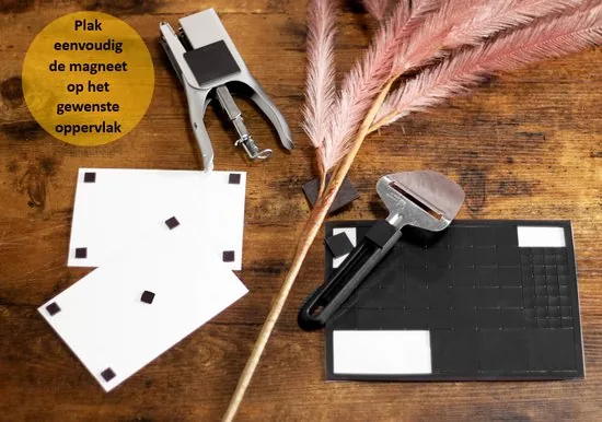 Brute Strength - Magneten met Plakstrip - 170 stuks - Magneetstrip - Magneet Tape - Zelfklevend - Magnetisch thumbnail 5