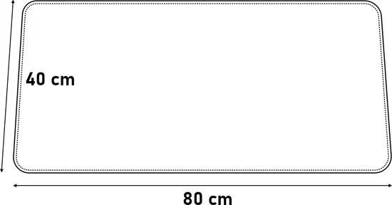 Brute Strength - Luxe Bureau Onderlegger Kunstleer - Grijs - ronde hoeken - Bureau Organizer - 80x40 cm - Bureaumat thumbnail 5