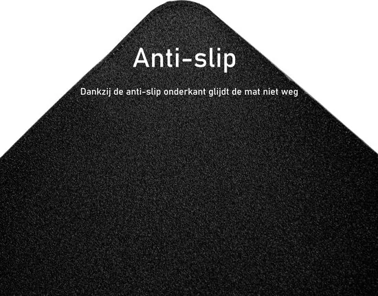 Brute Strength - Luxe Bureau Onderlegger Kunstleer - Grijs - ronde hoeken - Bureau Organizer - 80x40 cm - Bureaumat thumbnail 8