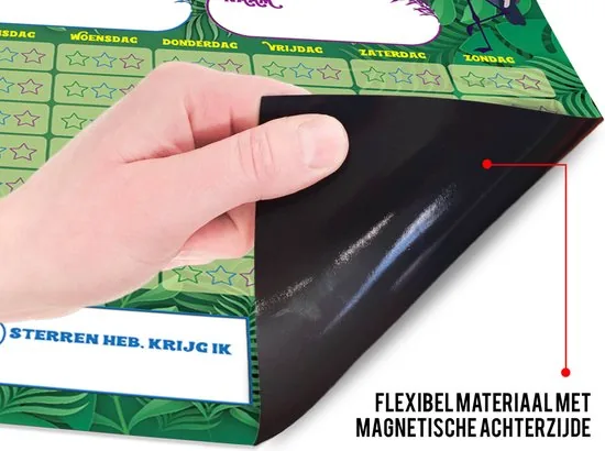Brute Strength - Magnetisch Beloningssysteem (67) - A3 - Beloningskalender - Planborden - Weekplanner kind - Zindelijkheidstraining thumbnail 5
