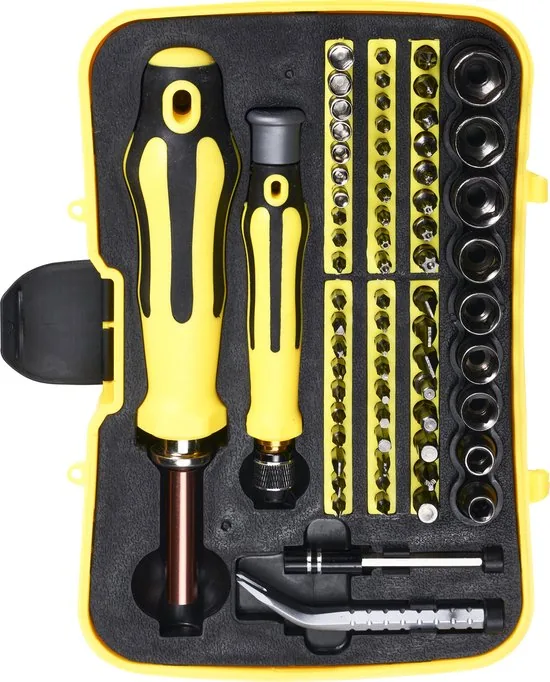 Brute Strength - 73 Delige Universele Precisie Reparatie Set - Schroevendraaierset - Afbeelding 1