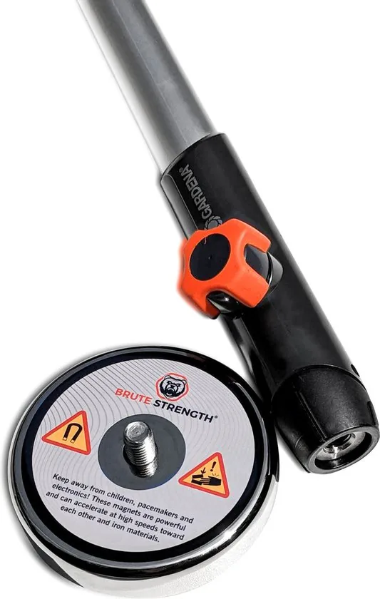 Magneetvissen prikstok adapter (M12) voor vismagneet koppeling met Gardena telescoopsteel thumbnail 4