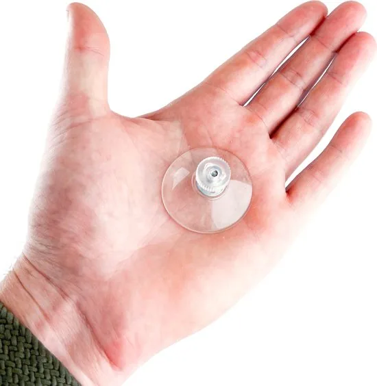 Brute Strength - 15 x Zuignap met schroefdraad - 40MM M4x10 - Zuignap met haak alternatief voor raamfolie thumbnail 5