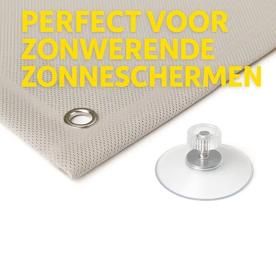 Brute Strength - 15 x Zuignap met schroefdraad - 40MM M4x10 - Zuignap met haak alternatief voor raamfolie thumbnail 8