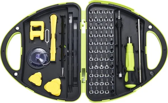 Brute Strength - 67 delige Precisie Schroevendraaierset Magnetisch - Gereedschapset - Schroevendraaiers - Bitset met Torx - Universeel - Afbeelding 1