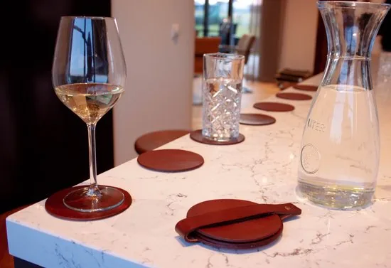 Brute Strength - Onderzetters voor glazen - Leer - Cognac - Rond - 10 stuks - Leren onderzetters thumbnail 3
