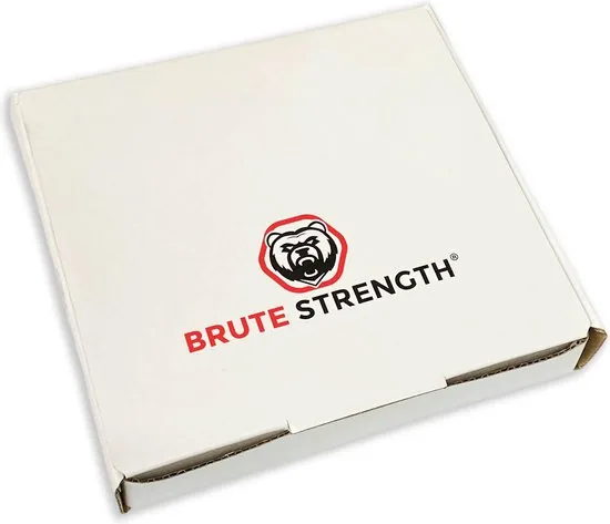 Brute Strength - Onderzetters voor glazen - Leer - Cognac - Rond - 10 stuks - Leren onderzetters thumbnail 5