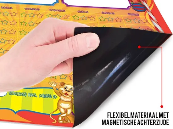 Brute Strength - Magnetisch Beloningssysteem (66) - A3 - Beloningskalender - Planborden - Weekplanner kind - Zindelijkheidstraining thumbnail 5