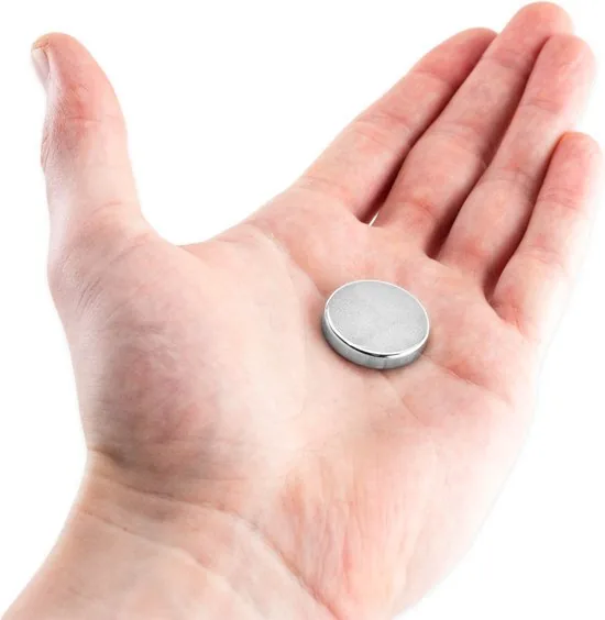 Brute Strength - Super sterke magneten - Rond - 25 x 5 mm - 20 Stuks - Let op: Extra sterk - Neodymium magneet sterk thumbnail 4